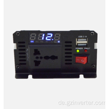 Wechselrichter 12 V bis 220 V 50 Hz-60Hz 500W für Haus